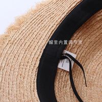 Raphia Chapeau Femmes D'été Nouveau All-correspondant De Soleil Chapeau Coréenne Voyage Arc De Mode Chapeau Soleil-preuve Plage Chapeau main image 5