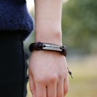 Unisex Geometric Other Leather Bracelets &amp; Bangles Nhpk127712 main image 3