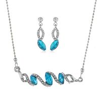 Womens Inlaid Imitated Crystal Alloy Jewelry Sets Nhbq127834 main image 2