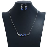 Womens Inlaid Imitated Crystal Alloy Jewelry Sets Nhbq127834 main image 3