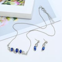 Womens Inlaid Imitated Crystal Alloy Jewelry Sets Nhbq127834 main image 5