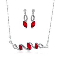 Womens Inlaid Imitated Crystal Alloy Jewelry Sets Nhbq127834 main image 8