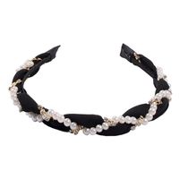 Womens U-shaped Claw Chain  Beads Headband Hair Accessories Nhmd127839 main image 6