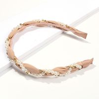 Womens U-shaped Claw Chain  Beads Headband Hair Accessories Nhmd127839 main image 5
