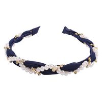 Womens U-shaped Claw Chain  Beads Headband Hair Accessories Nhmd127839 main image 7