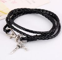 Unisex Geometric Artificial Leather Bracelets &amp; Bangles Nhpk127852 main image 10