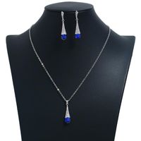 Womens Inlaid Imitated Crystal Alloy Jewelry Sets Nhbq127859 main image 3