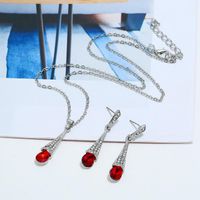 Womens Inlaid Imitated Crystal Alloy Jewelry Sets Nhbq127859 main image 4