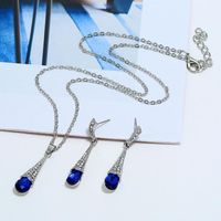 Womens Inlaid Imitated Crystal Alloy Jewelry Sets Nhbq127859 main image 5