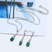 Womens Inlaid Imitated Crystal Alloy Jewelry Sets Nhbq127859 main image 6