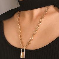 Womens Geometric Plating Alloy Necklaces Nhxr127878 main image 3