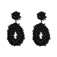 51991 Jujia Neue Europäische Und Amerikanische Koreanische Version Von Reis Perlen Geometrische Ohrringe Übertrieben Bekannte Ohrringe Damen Ohrringe Grenz Überschreitend sku image 6