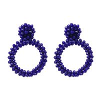 Womens Geometric Mizhu Tassel Beads Earrings Nhjj127877 sku image 3