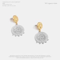 Fashion Temperament European And American Cold Wind Alloy Earrings Nhqs128138 main image 4