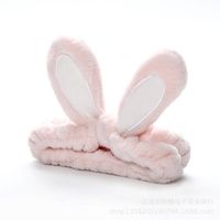 Cute Rabbit Ear Tiara Wash Makeup Hair Band Nhof128300 sku image 3