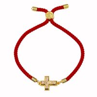 Classic Cross Jewelry Pull Red Rope Nhas128382 sku image 1