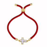 Classic Cross Jewelry Pull Red Rope Nhas128382 sku image 2