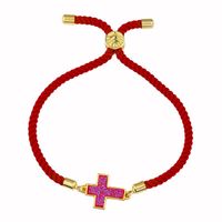Classic Cross Jewelry Pull Red Rope Nhas128382 sku image 3