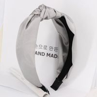 Mädchen Herz Kreuz Stirnband Koreanische Kopf Bedeckung Sweet Mori Mädchen Breites Gesichts Wasch Stirnband Einfacher Chic Stil B888 main image 9