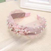 Wild Mesh Fashion Beads Headband Nhou128496 sku image 2