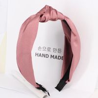 Mädchen Herz Kreuz Stirnband Koreanische Kopf Bedeckung Sweet Mori Mädchen Breites Gesichts Wasch Stirnband Einfacher Chic Stil B888 sku image 12