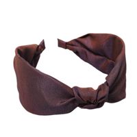 Wild Solid Color Knotted Fabric Headband Nhou128840 main image 6