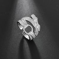 Creative Personality Full Hollow Hollow Belt Retro Unisex Ring Nhbq129136 main image 3