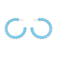 Simple Style C Shape Plating Metal No Inlaid Earrings main image 2