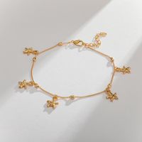 Fashionable Starfish Alloy Anklet Bracelet Nhgy129366 main image 5