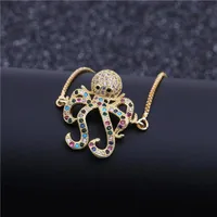 Nueva Pulsera Micro-con Incrustaciones De Pulpo De Circonitas. Nhyl129527 sku image 2