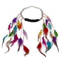 Womens Feather Handmade Feather Hair Accessories Nhjq129557 sku image 1