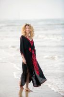 Loose Large Size Jumpsuit Long Skirt Holiday Beach Outside Sun Robes Swimwear Blouse Nhxw129579 main image 3