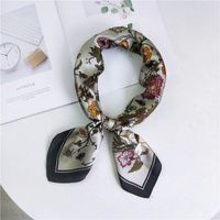 Ins Wind Ladies Wild Art Korean Small Scarf Nhmn129670 sku image 2