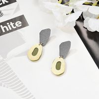Womens Geometry Electroplating Alloy Earrings Nhxs129809 main image 1