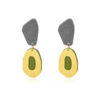 Womens Geometry Electroplating Alloy Earrings Nhxs129809 main image 6