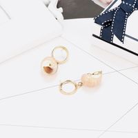 Fashion Creative Shell Round Ring Alloy Earrings Nhxs129821 main image 4