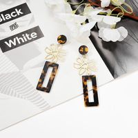 Womens Geometry Electroplating Alloy Earrings Nhxs129834 main image 1