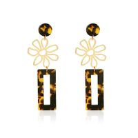 Womens Geometry Electroplating Alloy Earrings Nhxs129834 main image 6