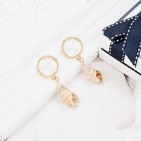 Simple And Creative Creative Conch Shell Alloy Earrings Nhxs129853 main image 1