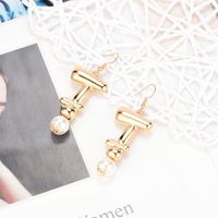 Womens Geometry Electroplating Alloy Earrings Nhxs129860 main image 4