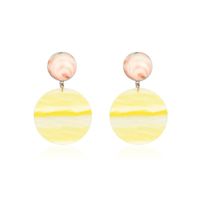 Womens Round Plating Alloy Earrings Nhxs129889 main image 6