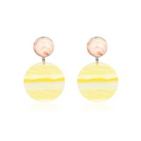 Womens Round Plating Alloy Earrings Nhxs129889 main image 7