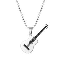Hot Music Guitar Fashion Couple Necklace Nhtp129973 main image 4