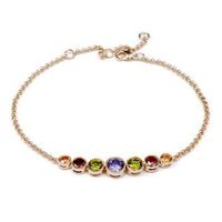 Mode Coréenne Exquis Petit Cercle Bracelet En Cristal Élégant Gracieuse Déesse Accessoires 370170 main image 1