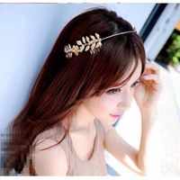 Womens Floral Plating Alloy Hair Accessories Nhnt125270 main image 3