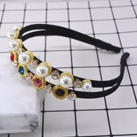 Court Retro Geometric Plating Alloy Hair Accessories Nhnt125272 main image 3