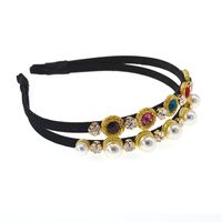 Court Retro Geometric Plating Alloy Hair Accessories Nhnt125272 main image 5