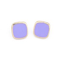 Womens Geometric Round Plastic Resin Earrings Nhgo125285 main image 9