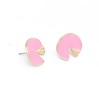 Womens Geometric Round Plastic  Resin Earrings Nhgo125334 main image 3