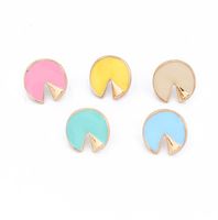 Womens Geometric Round Plastic  Resin Earrings Nhgo125334 main image 2